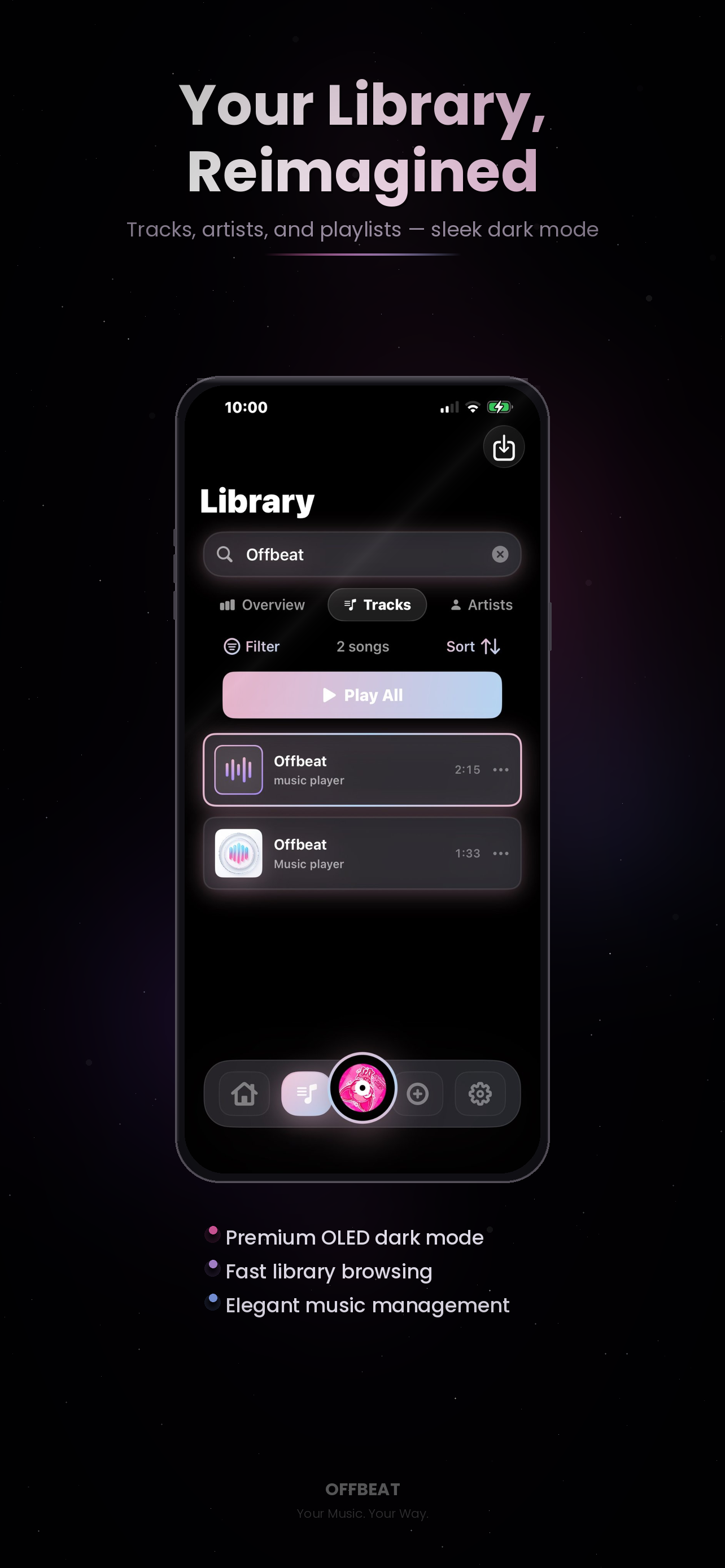 Offbeat library preview